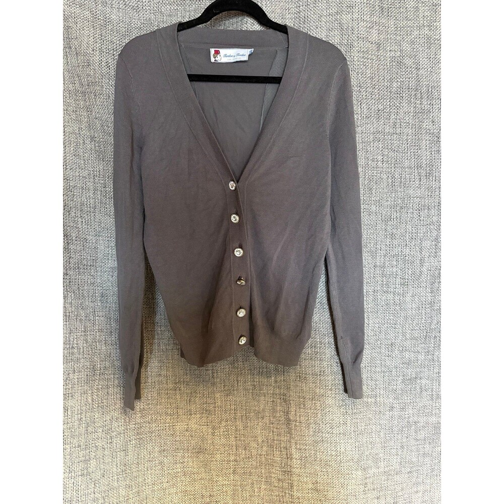 Twelve by Twelve Los Angeles  grey V-neck cardigan